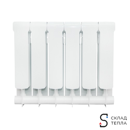 Радиатор биметаллический STOUT Space 350 - 10 секций. Вид 5.