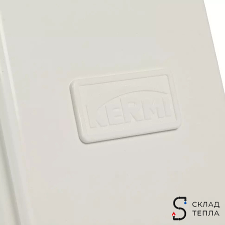 Радиатор стальной KERMI FTV 22 - высота 500 мм, длина 1400 мм с нижним подключением. Вид 12.