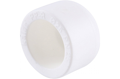 Заглушка VALFEX - 25 (для полипропиленовых труб под пайку, цвет белый)