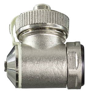 Вентиль дренажный поворотный с заглушкой 1/2' 