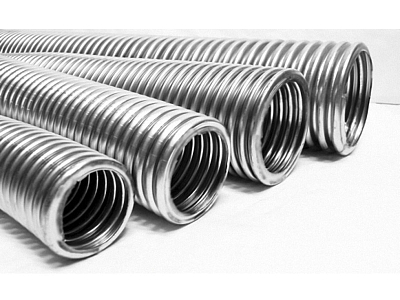 Труба гофрированная нержавеющая Zeissler с цангой НР 20x1/2' (3м)