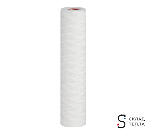 Сменный картридж ACR ППН10SL-10М - механическая очистка (полипропиленовая нить, 10 мк). Вид 1.