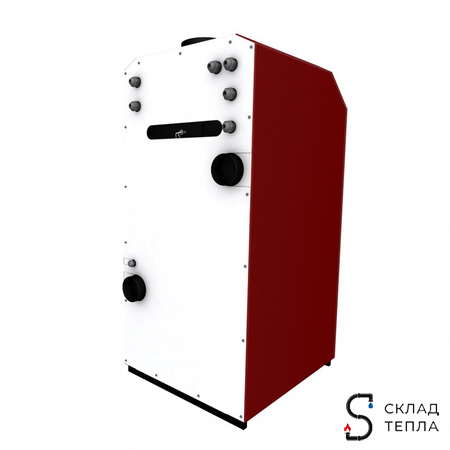 Котел газовый напольный Лемакс WISE - 40 кВт (чугунный, одноконтурный). Вид 4.