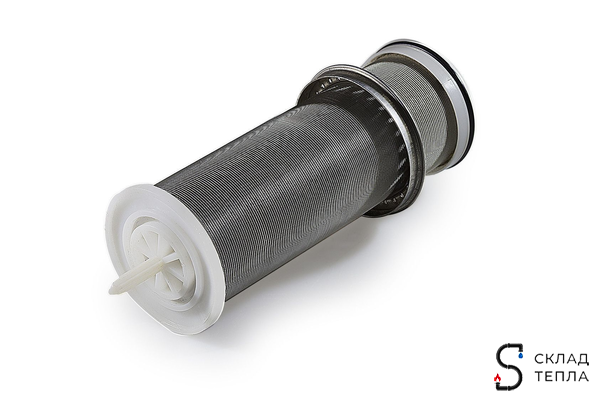 Фильтр с обратной промывкой 1" (для горячей воды, 2 манометра). Вид 10.