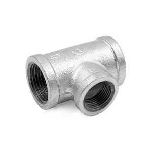 Тройник переходной чугун оц Ду 32х25 (1 1/4"х1") ВР Fittex PLUS (1шт) Тройник переходной чугун оц Ду 32х25 (1 1/4'х1') ВР Fittex PLUS (1шт)