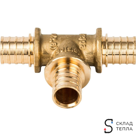 Тройник STOUT - 20 (для труб из сшитого полиэтилена, комплект - 2 шт). Вид 4.