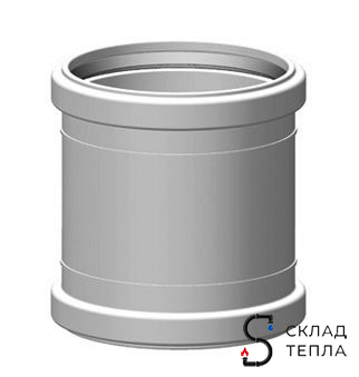Муфта ремонтная для внутренней канализации шумопоглощающа СИНИКОН КОМФОРТ- 50. Вид 1.