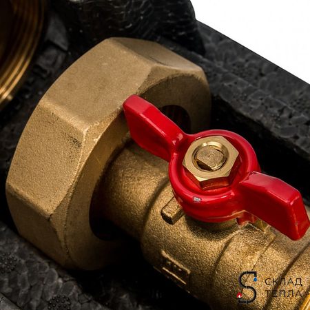 Насосная группа без смесителя Meibes UK 1"1/4 (без насоса). Вид 7.