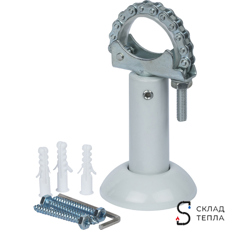 Напольный кронштейн для секционных радиаторов Rommer. Вид 3.