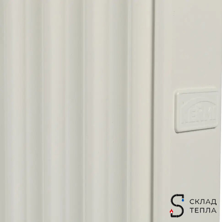 Радиатор стальной KERMI FTV 12 - высота 600 мм, длина 3000 мм с нижним подключением. Вид 10.