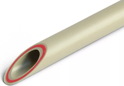 Труба полипропиленовая армированная стекловолокном Valfex - 20x3,4 (PN25 )L- 20м Серая 