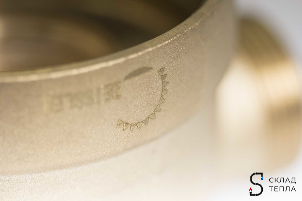 Фильтр с обратной промывкой 1" (для горячей воды, 2 манометра). Вид 12.