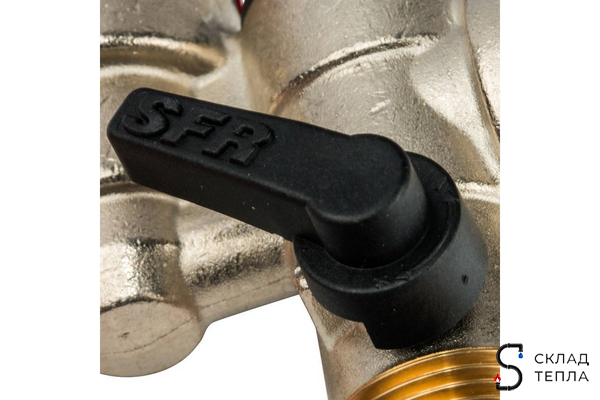 Группа безопасности бойлера WATTS SFR - 3/4" (сбросное отверстие 1", для бойлеров до 10 кВт). Вид 6.