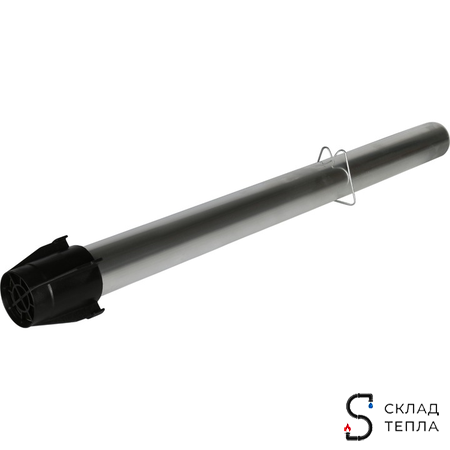 Комплект прохода через стену для коаксиального дымохода STOUT D60/100 мм (для котлов Protherm Ягуар). Вид 5.