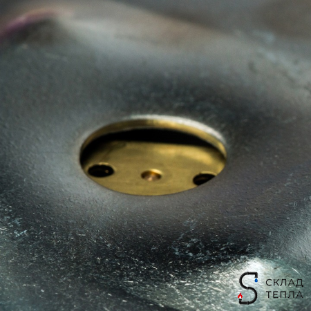 Термометр накладной STOUT - 1/2" (D63 мм, шкала 0-120°C, с пружиной). Вид 7.