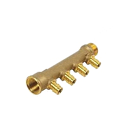 Коллекторная группа Uponor Q&E PL - 3/4' (НР/ВР) на 4 контура 16 мм
