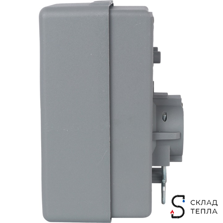 Компактный 2-ходовой зональный клапан STOUT с сервоприводом 230V (кабель 1м. НР 1", Kv 12). Вид 8.