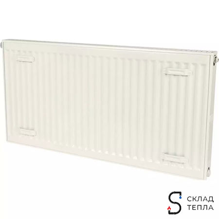 Радиатор стальной KERMI FTV 12 - высота 500 мм, длина 1100 мм с нижним подключением. Вид 3.