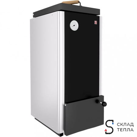 Котел тведотопливный Лемакс Форвард - 16 кВт (стальной). Вид 1.