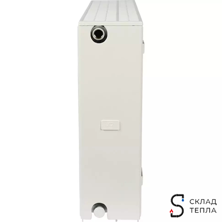 Радиатор стальной KERMI FKO 33 - высота 500 мм, длина 1400 мм с боковым подключением. Вид 4.