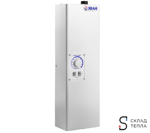 Котёл электрический настенный ЭВАН WARMOS START-12. Вид 1.