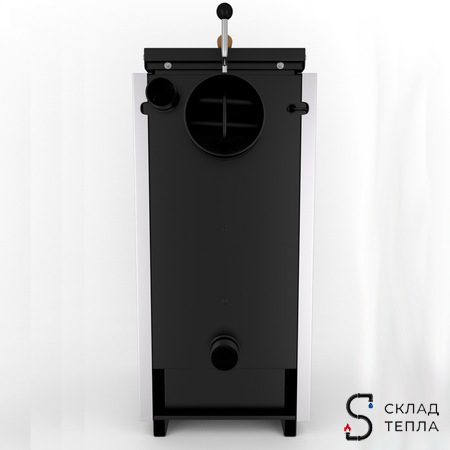 Котел тведотопливный Лемакс Форвард - 20 кВт (стальной). Вид 4.