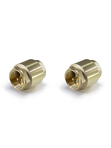 Клапан обратный TIM - 1/2" (ВР/ВР, затвор металлический, комплект 2 шт) Клапан обратный TIM - 1/2' (ВР/ВР, затвор металлический, комплект 2 шт)