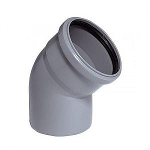 Отвод 45° для внутренней канализации СИНИКОН - 40