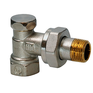 Клапан радиаторный запорно-балансировочный AEN 15, угловой 1/2'