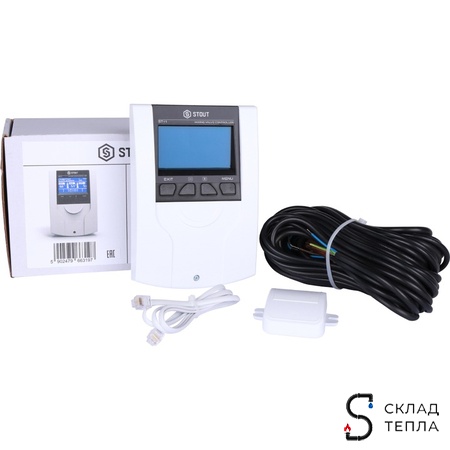STOUT Контроллер для управления работой смесительного клапана i-1. Вид 11.
