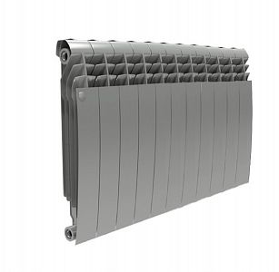 Радиатор биметаллический Royal Thermo BiLiner 500 Silver Satin (Серый) - 11 секций Радиатор биметаллический Royal Thermo BiLiner 500 Silver Satin (Серый) - 11 секций