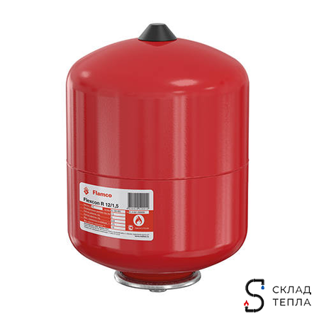 Бак мембранный расширительный Flamco Flexcon R - 18 л (3/4", PN6, вертикальный, без ножек). Вид 1.