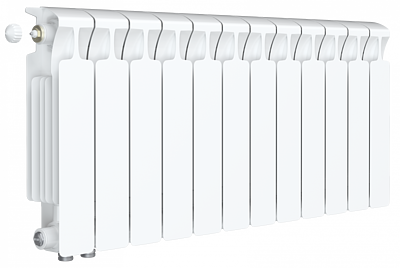 Радиатор биметаллический Rifar Monolit Ventil 350 - 13 секций (подключение нижнее слева)