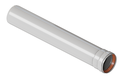 Труба для дымохода Rommer D 80 L 500 мм