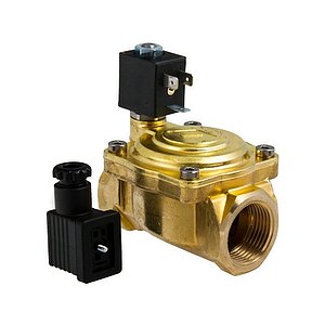 Клапан электромагнитный нормально закрытый 1'