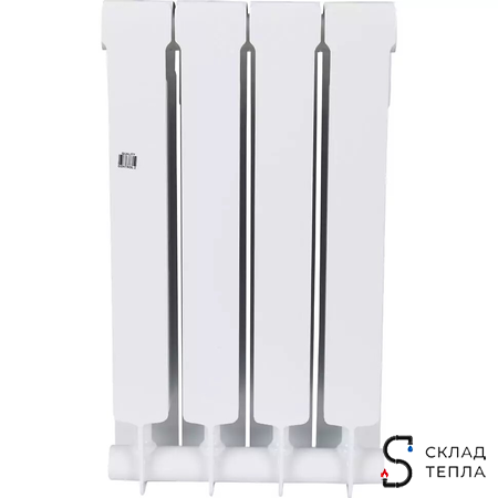 Радиатор биметаллический Rifar Alp 500 - 4 секции. Вид 3.