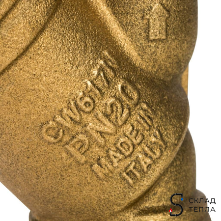 Фильтр грубой очистки STOUT - 3/4" (ВР/ВР, сетка 500 мкр.). Вид 7.