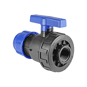 Кран шаровой Valfex - 63х2' ВР (1шт, винтовой, для труб ПНД)