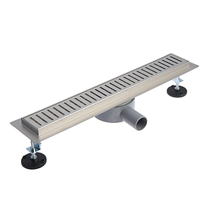 Трап-лоток из нержавеющей стали с вращающимся сифоном TIM 70х500