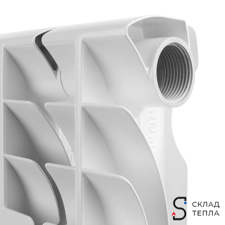 Радиатор биметаллический ROMMER Optima Bm 500 - 14 секций. Вид 3.