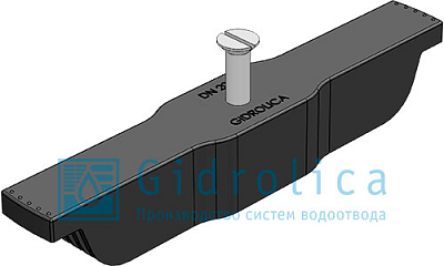 Крепеж для лотка водоотводного пластикового DN200 Gidrolica  (2шт)