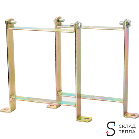 Кронштейн Meibes для коллектора (комплект 2 шт, с дюбелями и шурупами). Вид 1.