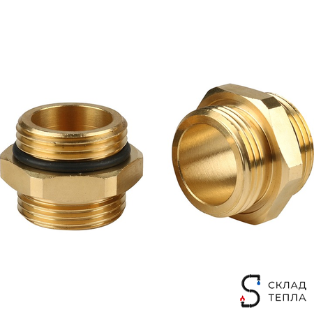 Насосно-смесительный узел STOUT - 1" (с термостатическим клапаном 20-43°C и насосом)*. Вид 19.