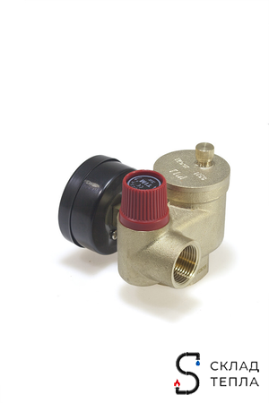 Группа безопасности котла TIM КОМПАКТ - 1" (до 50кВт, 1.5 бар). Вид 4.