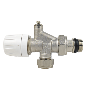 Терморегулирующий узел для системы отопления TIM 1/2' осевой (под трубку M331-15-60)