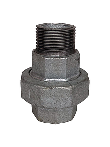 Соединитель прямой американка чугун оц Ду 15 (1/2') ВР/НР Fittex PLUS (1шт)
