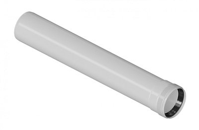 Труба для дымохода Rommer 500 мм конденсационный Ø80 Труба для дымохода Rommer 500 мм конденсационный Ø80