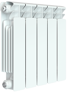 Радиатор биметаллический Rifar Base 350 - 5 секций