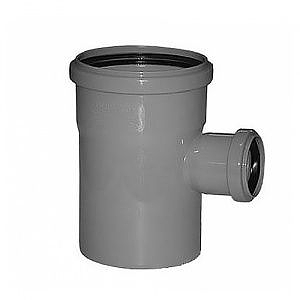 Тройник 87° переходной для внутренней канализации СИНИКОН - 110 x 50