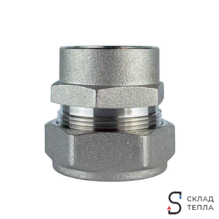 Переход на внутренюю резьбу TIM 15 х 1/2" для гофрированной трубы. Вид 4.